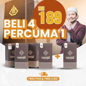 beli 4 kopi dapat 1 kopi